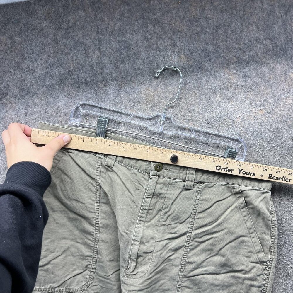 Polo Ralph Lauren Shorts Mens 38 Green 100% Cotton Utility Chino 8 Inseam Casual - Picture 5 of 12